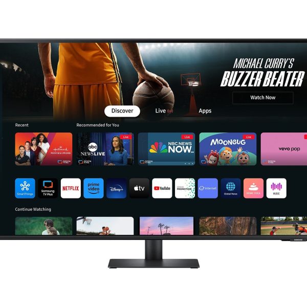 Samsung M70D 32", 4K,4MS,VA,60HZ Flat Gaming Monitor -LS32DM702UMXUE