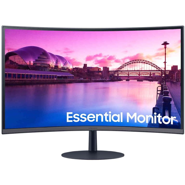 Samsung Monitor 27 inch Curved Monitor With 1000R Curvature - LS27C390EAMXUE