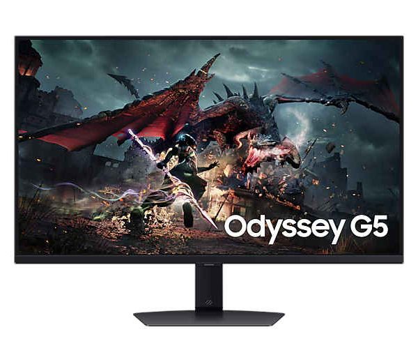 Samsung Odyssey 32",QHD,1ms,IPS,180Hz,Flat Gaming Monitor - LS32DG502EMXUE