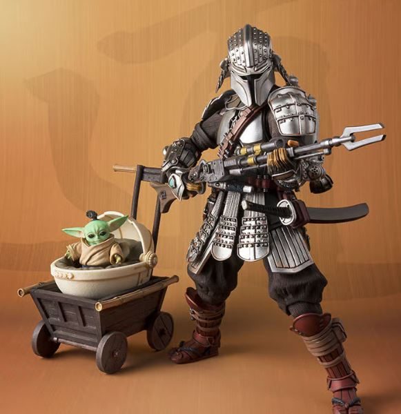SH Figuarts Ronin Mandalorian™ & Grogu™ (Beskar Armor) Figure