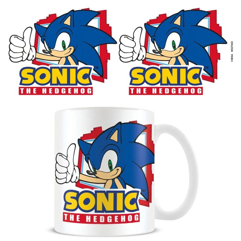 SONIC THE HEDGEHOG (THUMBS UP) MUG