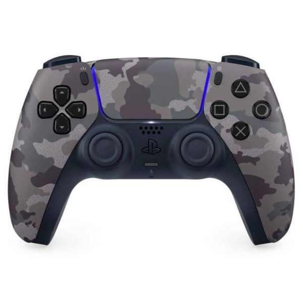 Sony PS5 DualSense Wireless Controller - Gray Camouflage