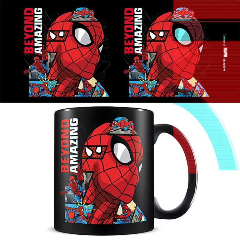 SPIDER-MAN (60 YEARS) BLACK MUG