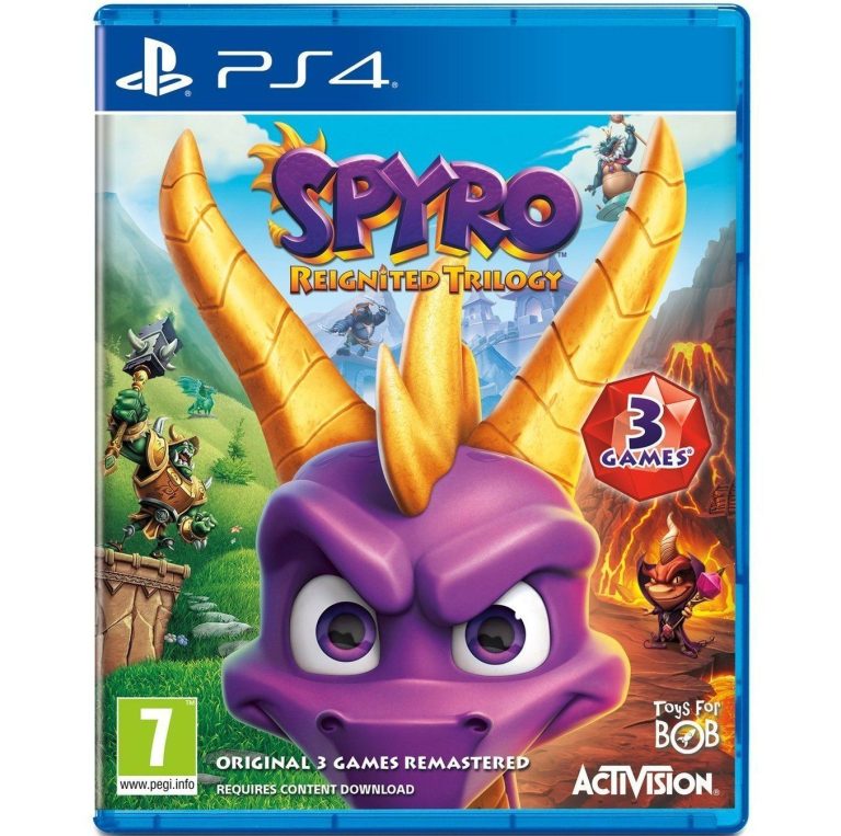 Spyro Reignited Trilogy For PlayStation 4 "Region 2"( Arabic )