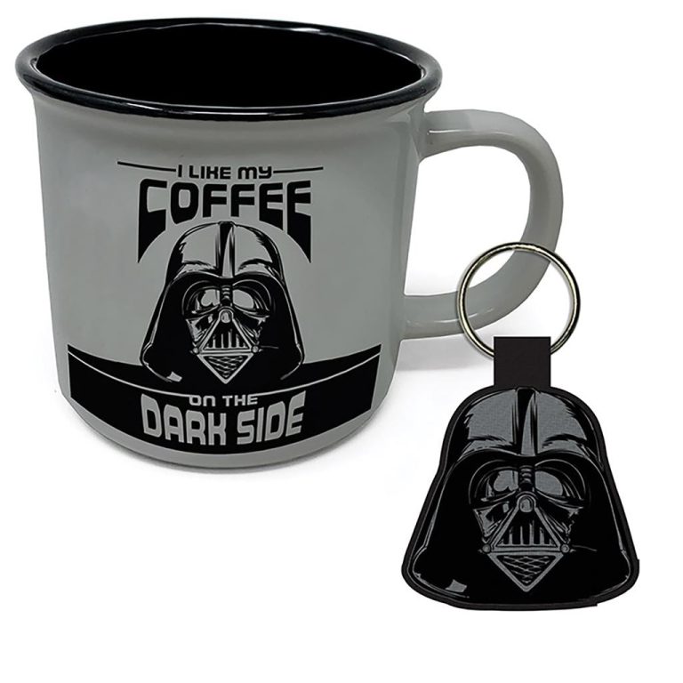STAR WARS (I LIKE MY COFFE ON THE DARK SIDE) CAMPFIRE MUG SET