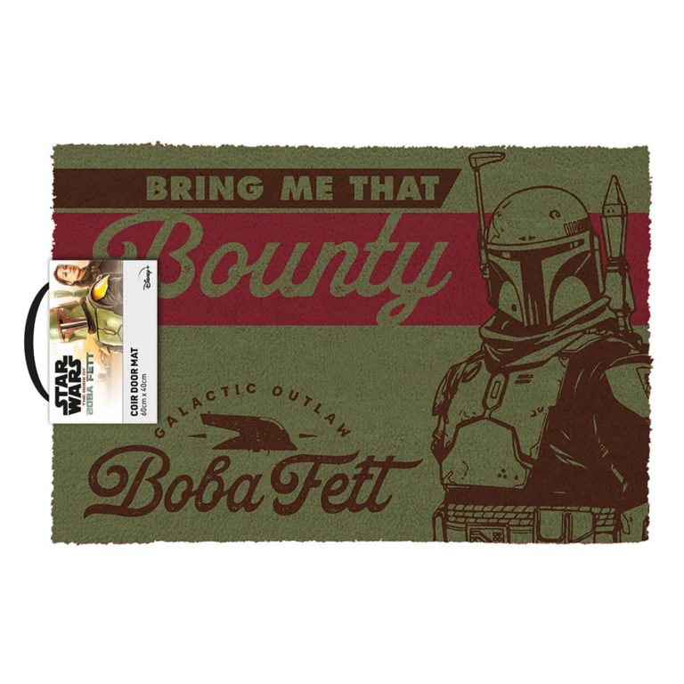 STAR WARS - THE BOOK OF BOBA FETT (BRING ME THAT BOUNTY) DOOR MAT