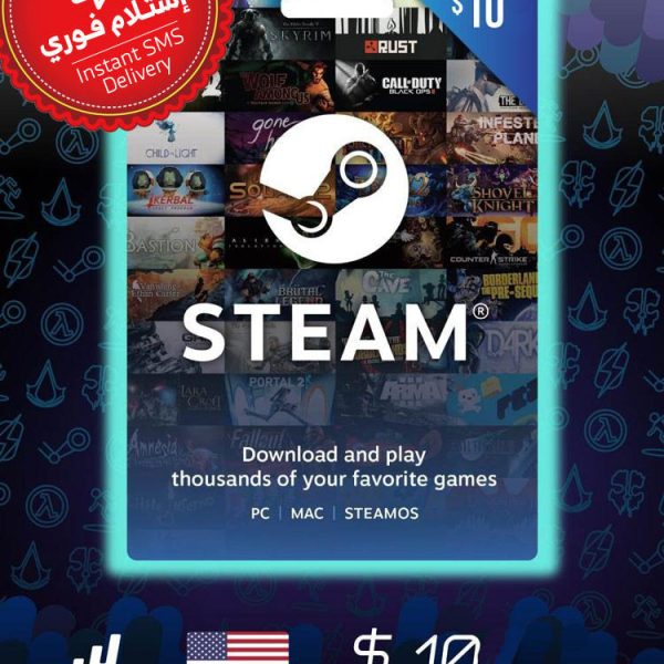 Steam Gift Card $10 App Store (Instant SMS Delivery)