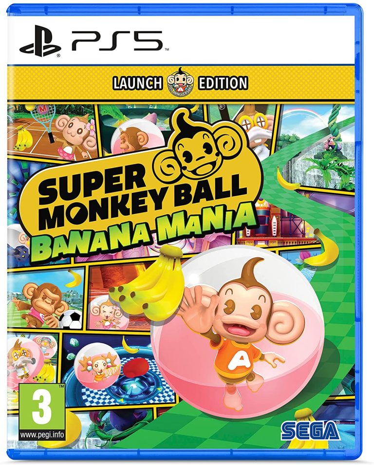 Super Monkey Ball Banana Mania: Anniversary Launch Edition For PlayStation 5