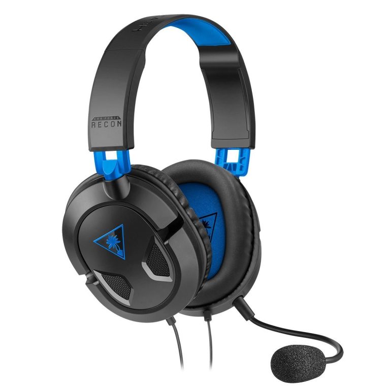 Turtle Beach Ear Force Recon 50P Stereo Gaming Headset - Black & Blue