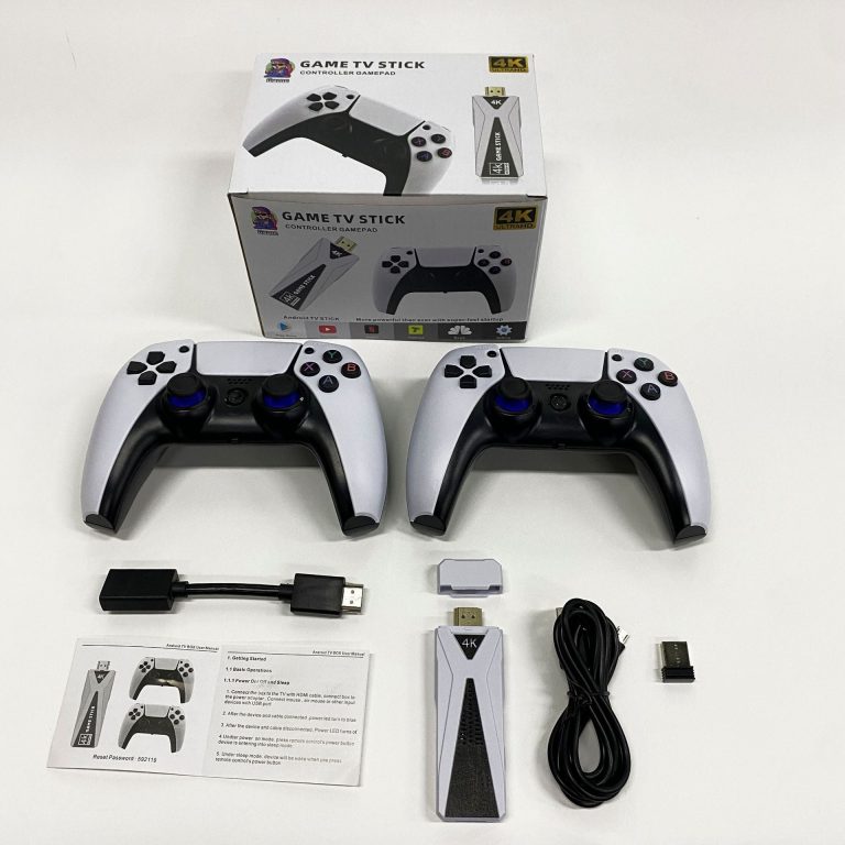 TV Stick 4k Portable Game Console With Double Game Controller - Model GT68