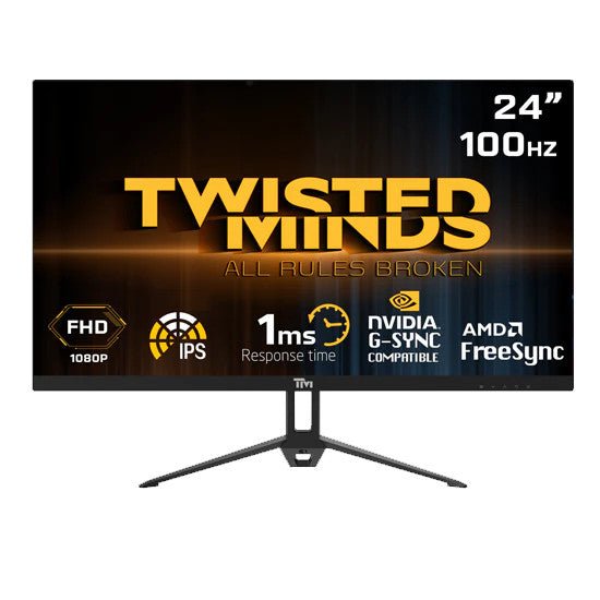 Twisted Minds 24,FHD ,100 HZ ,IPS,1ms Gaming Monitor TM24FHD100IPS