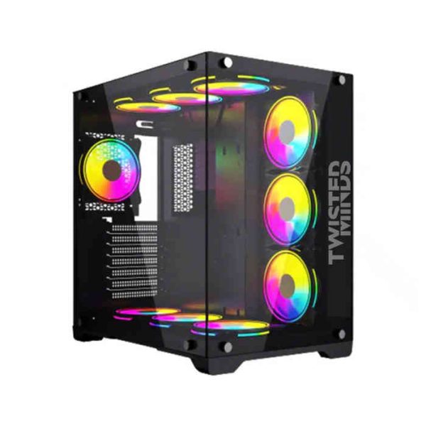 Twisted Minds Bullet-07 Mid Tower Gaming Case - Black