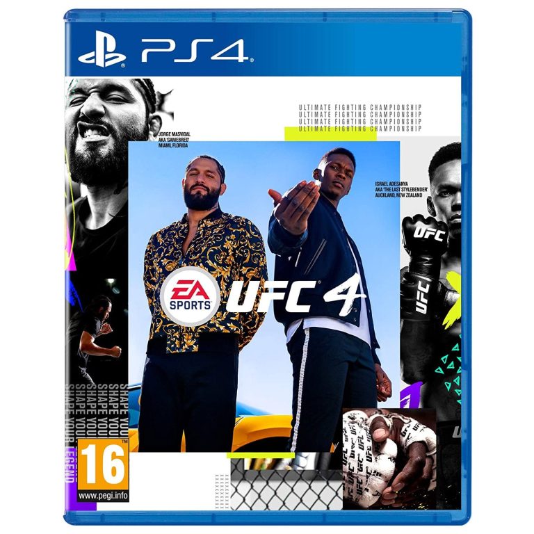 UFC 4 Game For PlayStation 4 Arabic version "Region 2"