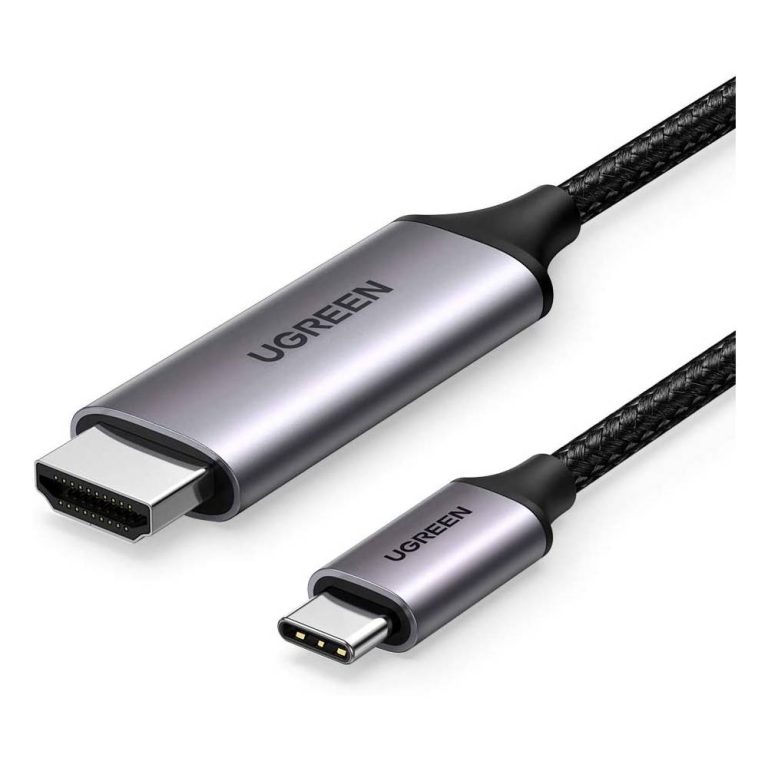 UGREEN 4K@60Hz USBC to HDMI 2.0 Cable Aluminum Shell 1.5m - Gray Black ( MM142 50570 )