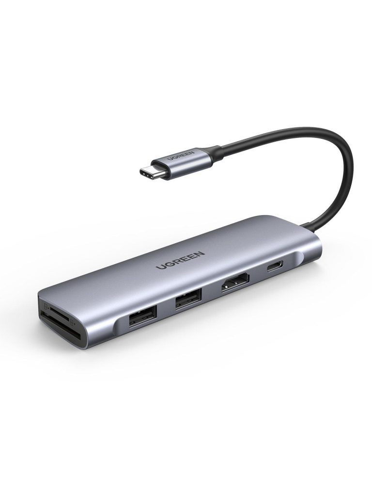 UGREEN 6-in-1 USB C PD Adapter with 4K HDMI Hub - 70411 CM195