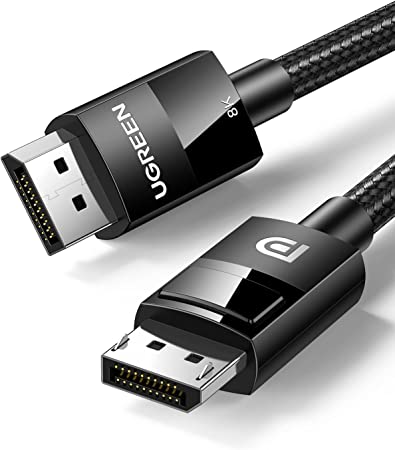 UGREEN DP 1.4 Male to Male Plastic Case Braided Cable 2m 80392-DP114