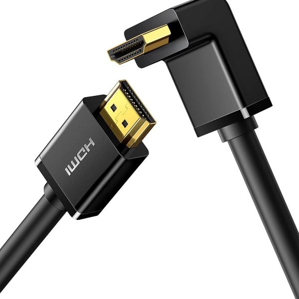 UGREEN HDMI Cable Right Angle 90 Degree 2m (Black) 10173-HD103