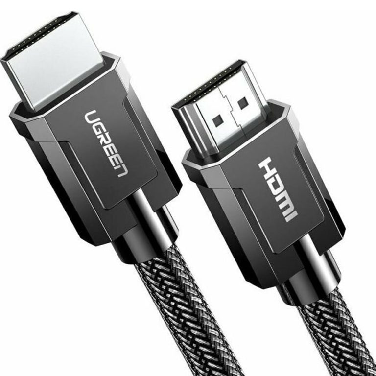 UGREEN HDMI M/M Round Cable Zinc Alloy Shell Braided 3m - Gray