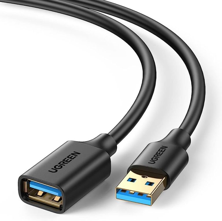 UGREEN USB 3.0 Extension Male Cable 2m (Black) 10373-US129
