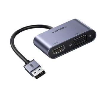 UGREEN USB 3.0 to HDMI+VGA Converter 20518-CM449