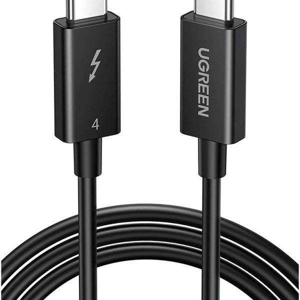 UGREEN USB-C to USB-C Thunderbolt 4 Cable 0.8m (Black) 30389-US501