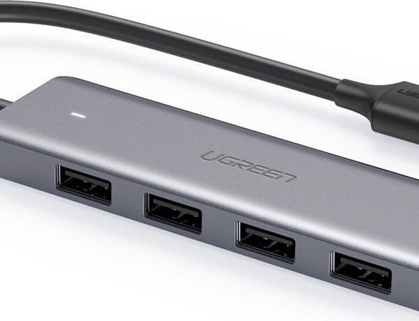 Ugreen USB HUB - 4x USB 3.2 Gen 1 with micro USB power port (CM219 50985)