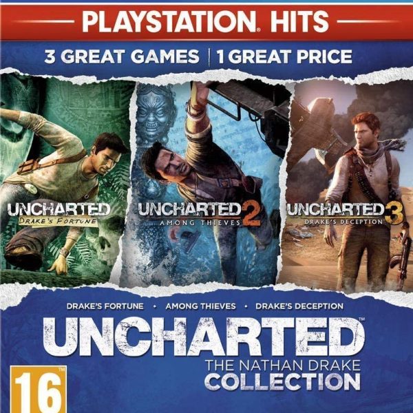 UNCHARTED The Nathan Drake Collection For PS4 "Region 2"