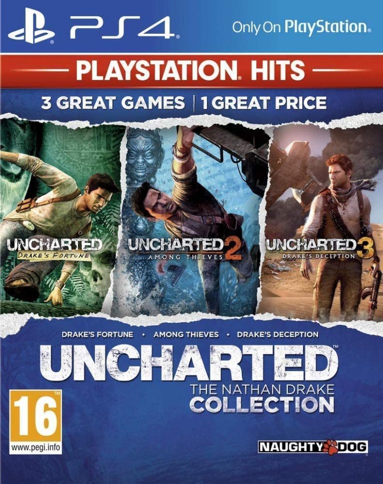 UNCHARTED The Nathan Drake Collection For PS4 "Region 2"