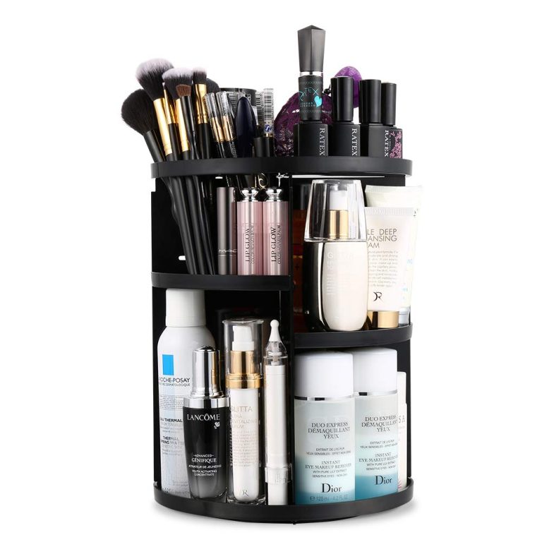 Vanity 360° Rotatable Adjustable Makeup Storage Holder & Organiser for Cosmetics