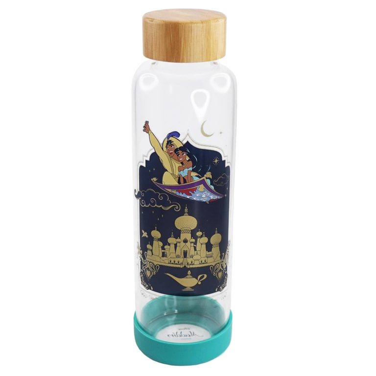 Water Bottle Glass (500ml) - Disney Aladdin
