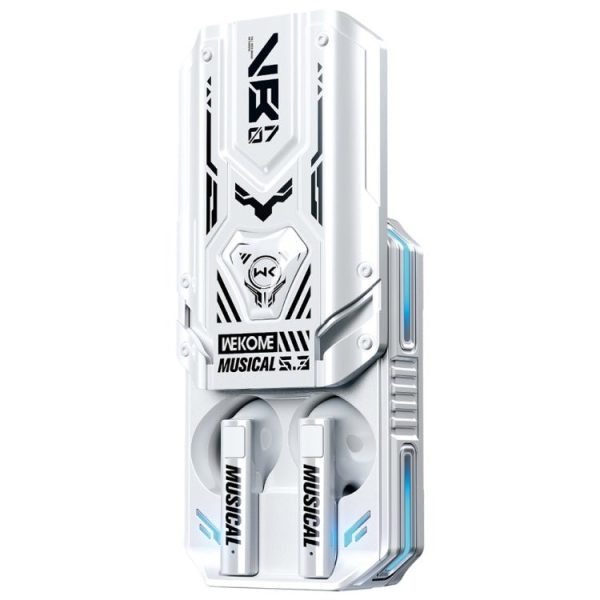 WEKOME VB07 Mecha Series Blade Wireless Bluetooth Earphone - White
