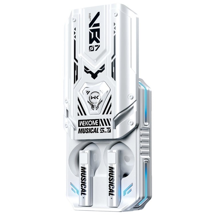 WEKOME VB07 Mecha Series Blade Wireless Bluetooth Earphone - White