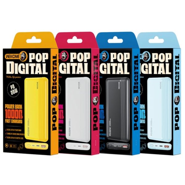 WEKOME WP-03 Tidal Energy Series 10000mAh 20W Fast Charge Power Bank