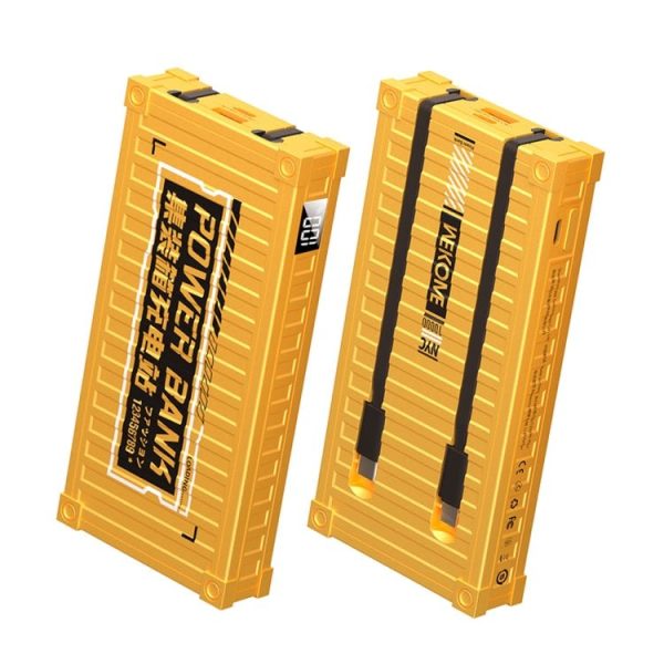 Wekome WP-339 10000mAh Container Series 22.5W Super Fast Charging Power Bank with Cable