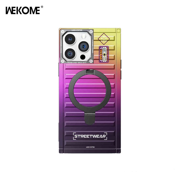 WEKOME WPC-037 Gorillas Series Magnetic Phone Case Electroplated for Iphone 15 Pro
